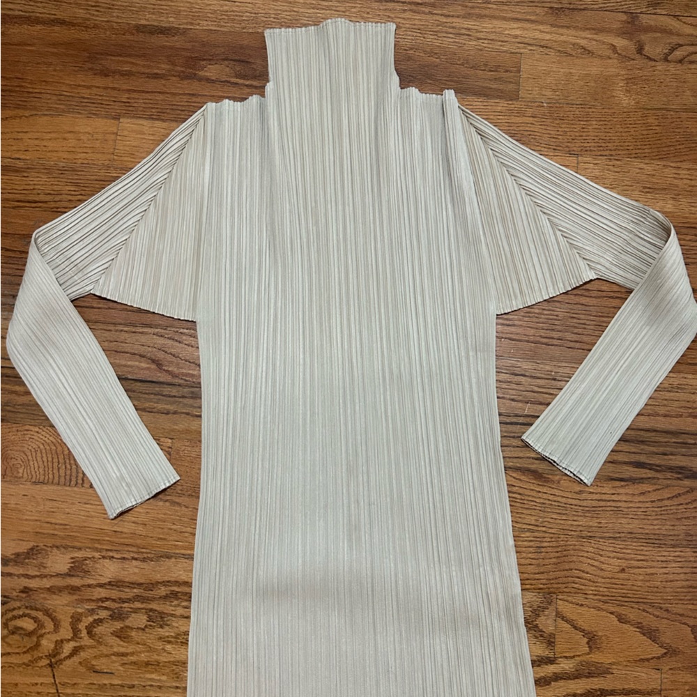 Issey Miyake Pleats Please Turtleneck